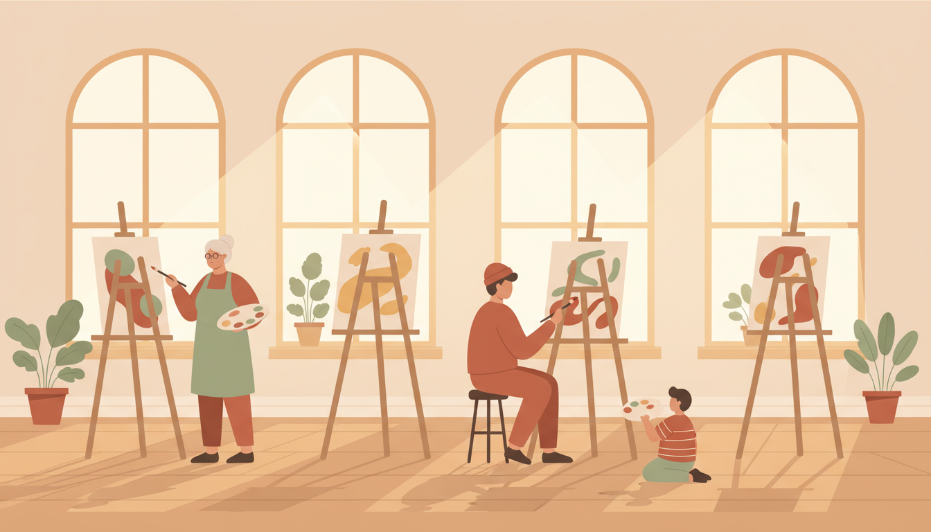 Kunstkurse Berlin: Malen lernen im Herzen der Stadt